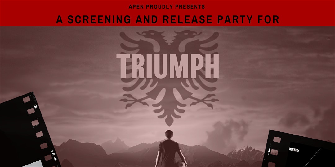 Poster for a screening and release party for "Triumph"