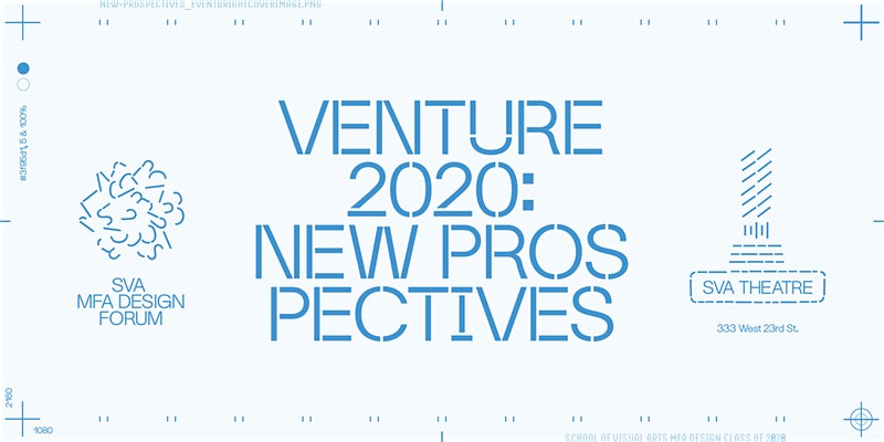 Poster for "Venture 2020: New Prospectives"
