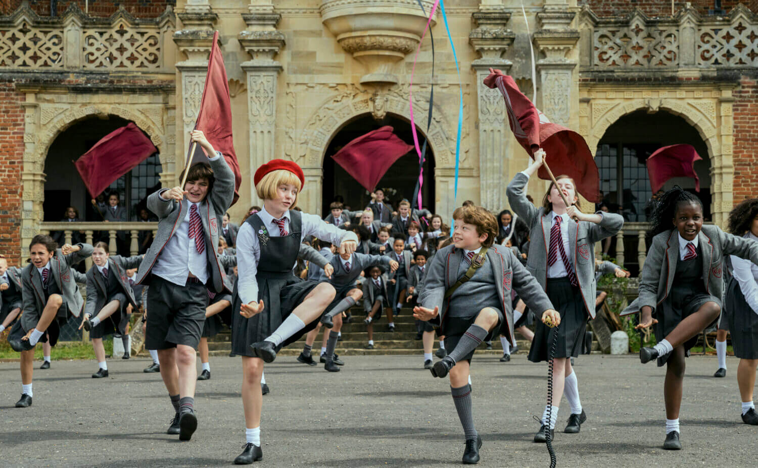Matilda the musical dancing children