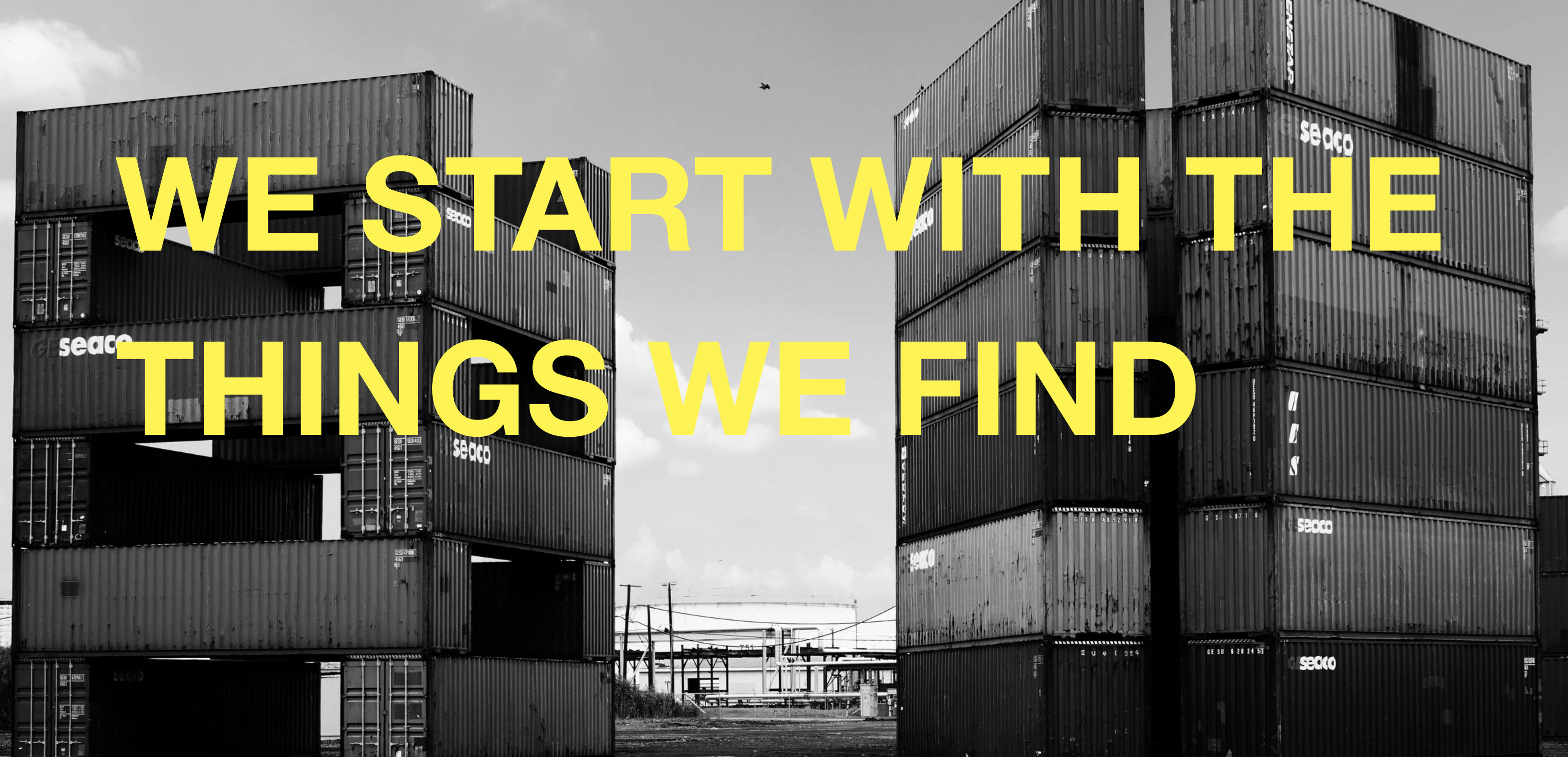 cargo containers