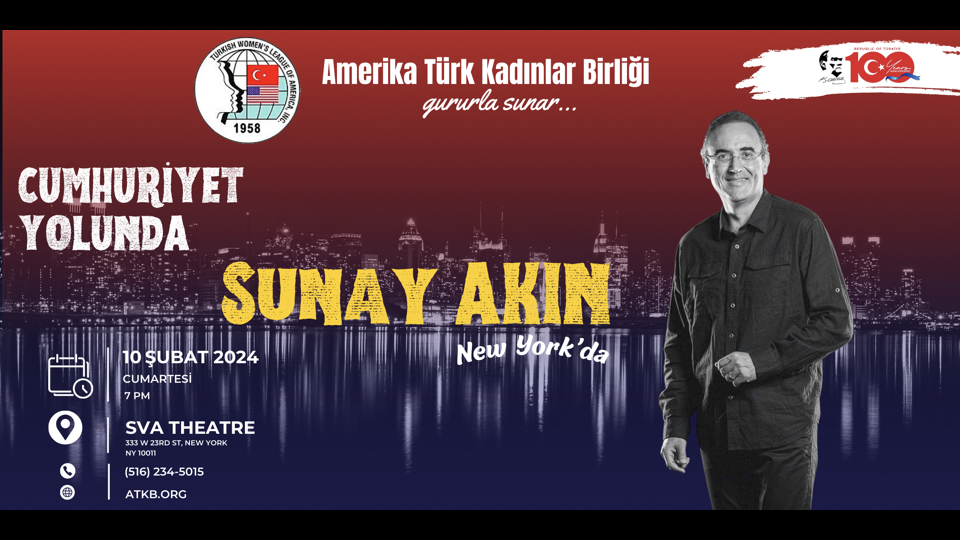 CUMHURIYET YOLUNDA by SUNAY AKIN poster
