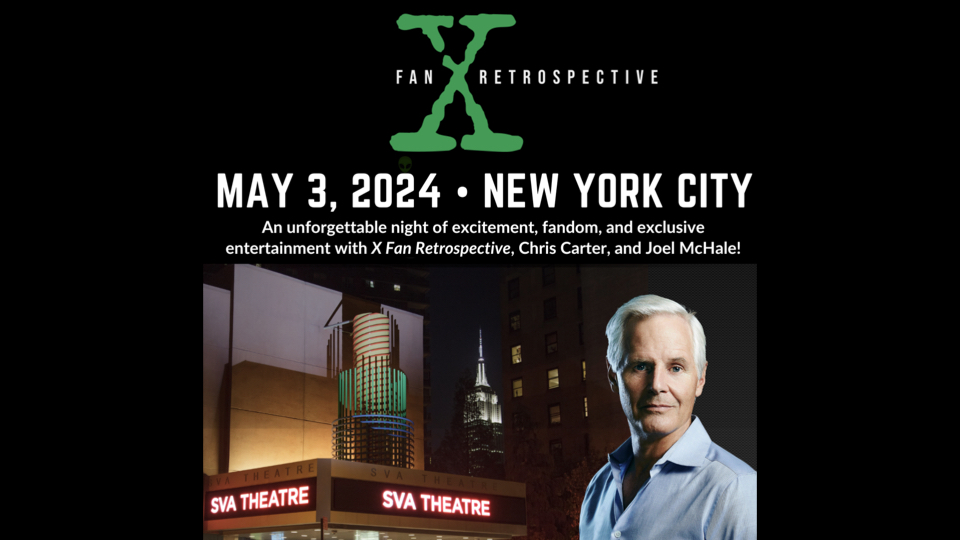 X-file retrospective poster