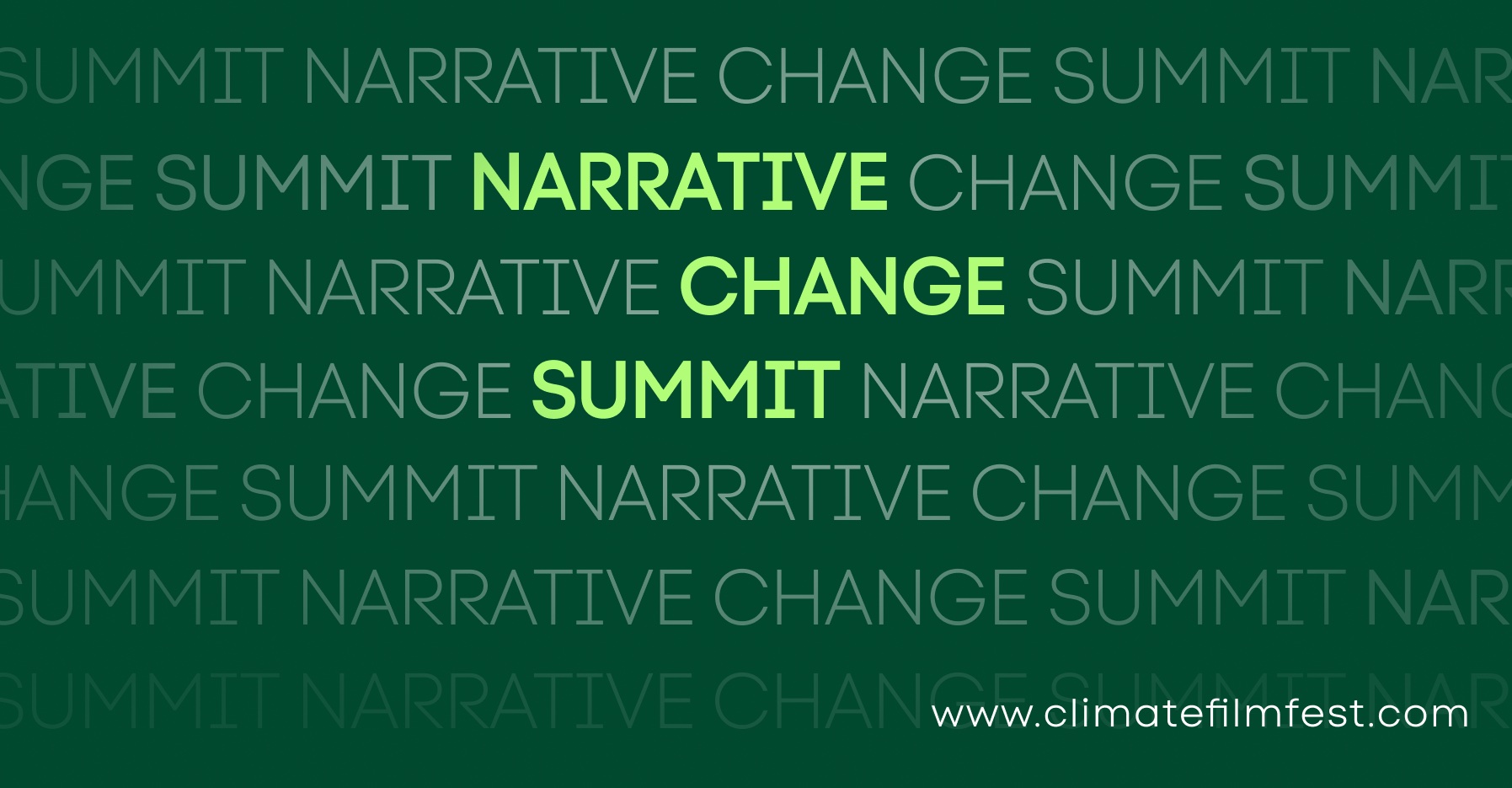 Climate film festival poster