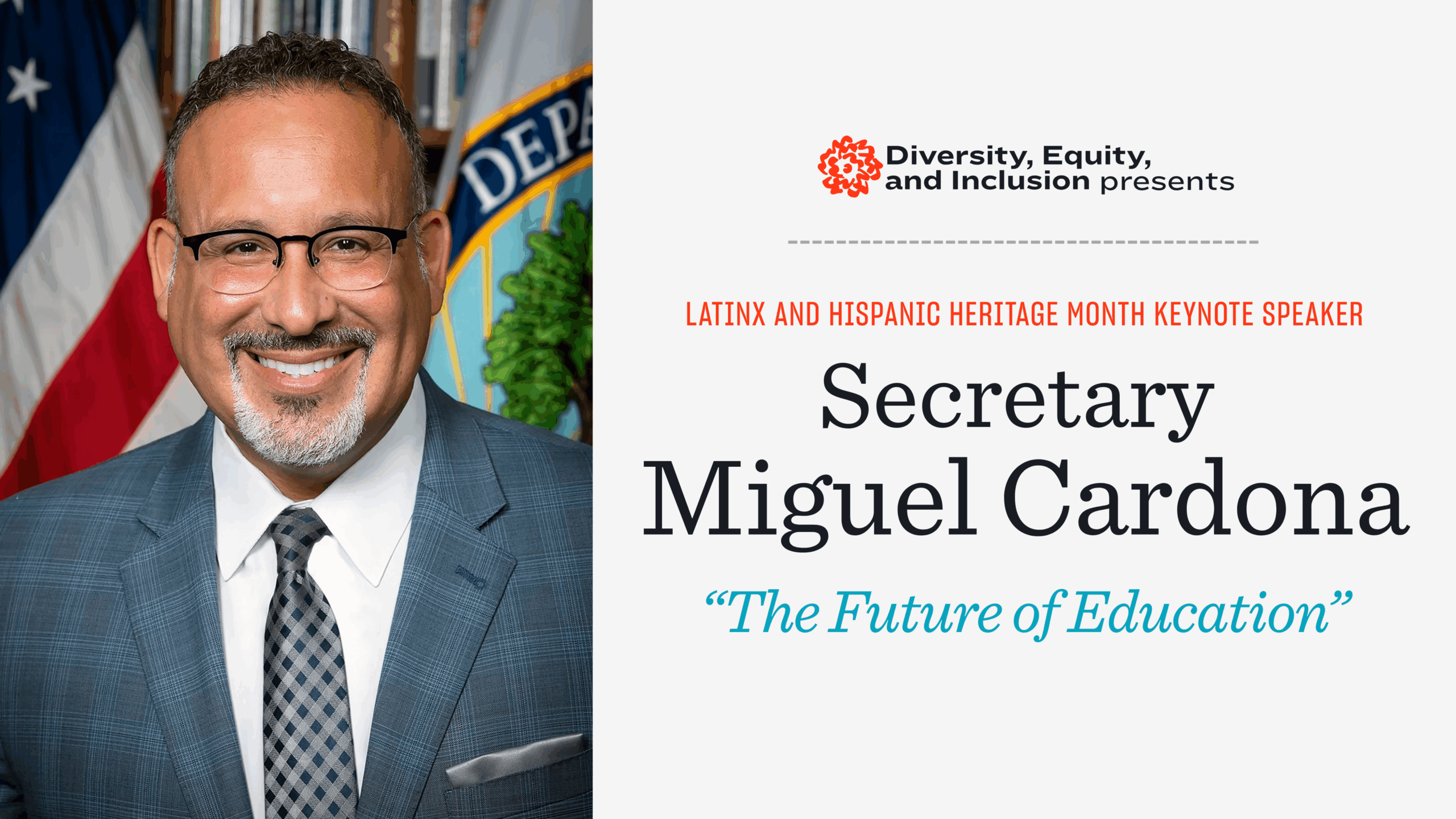 Secretary Miguel Cardona