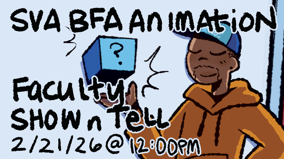 BFA animation poster