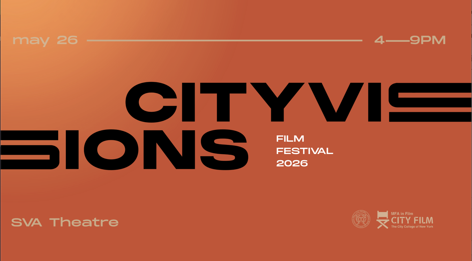 Cityvisions film festival poster